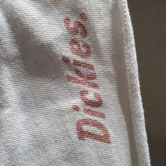 Dickies Cream White Pyjama Shorts - Picture 5 of 8